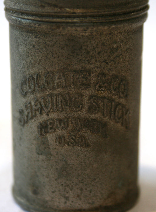 1910-1920 Colgate shaving stick tin