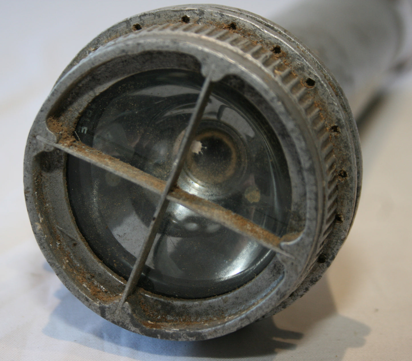 Vintage aluminium miners torch