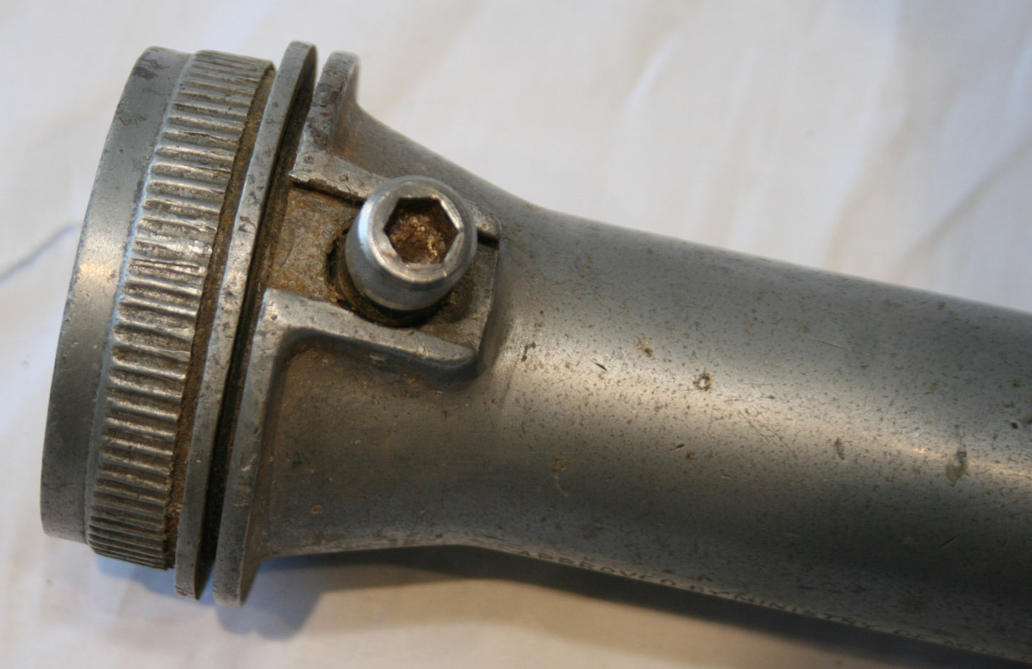 Vintage aluminium miners torch