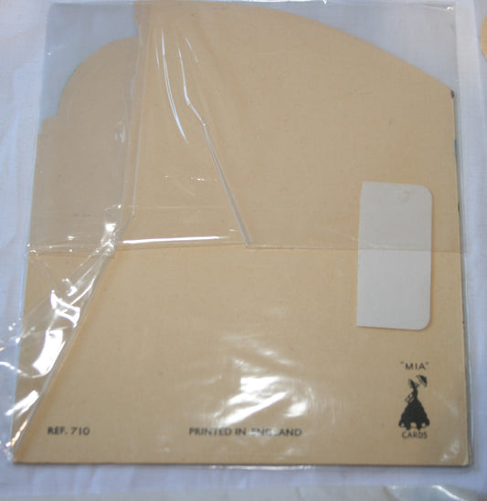 6 x vintage Mia Cards birthday cards