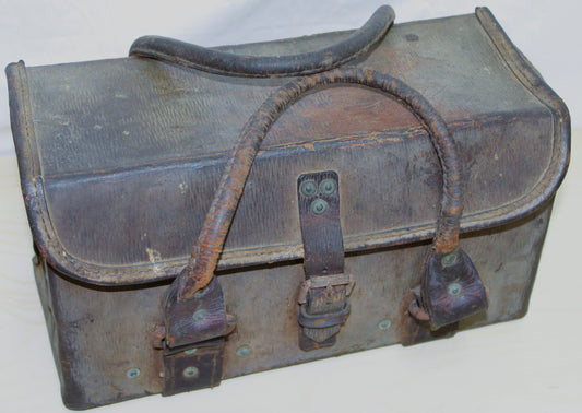 !940s issue War Department leather tool box
