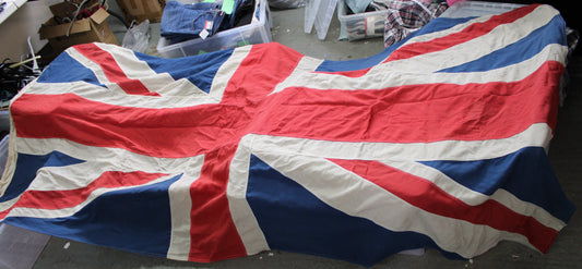 Vintage large Union flag - 9' x 46"