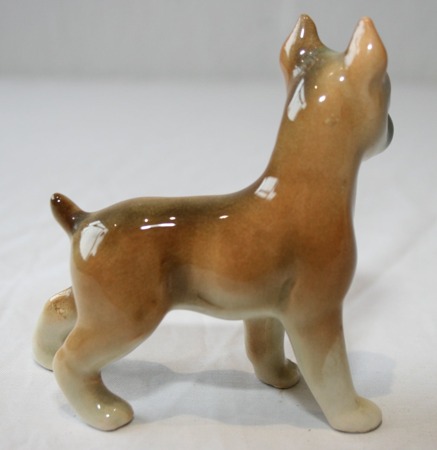 Vintage porcelain West German Boxer Dog