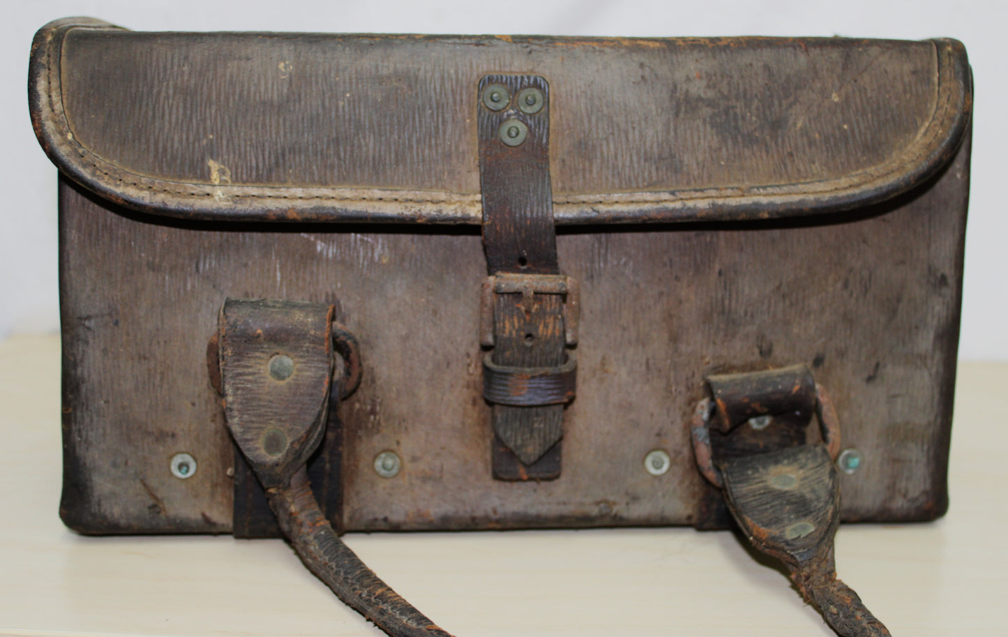 !940s issue War Department leather tool box