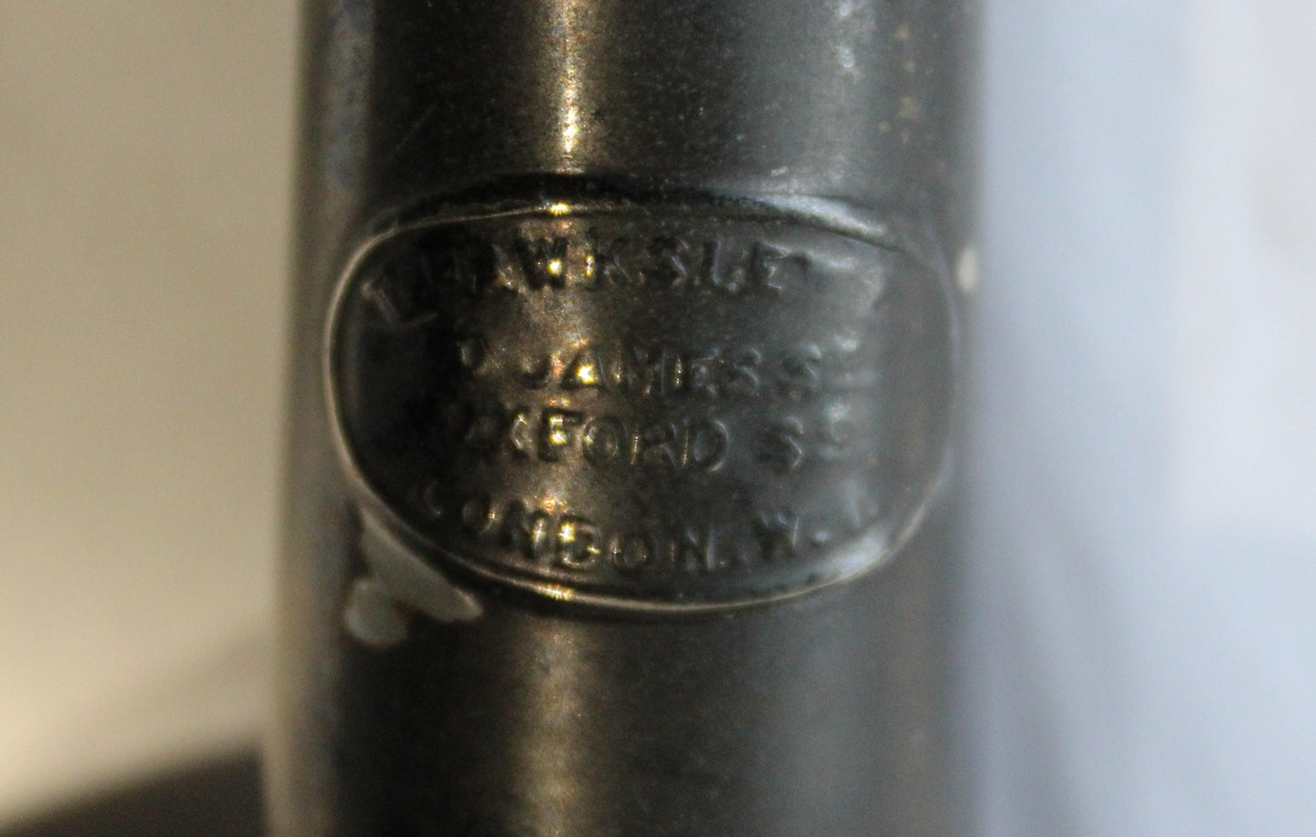 Victorian banjo extendible ear trumpet by T. Hawksley