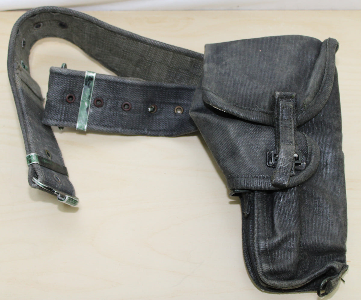 British RAF Browning pistol holster and belt