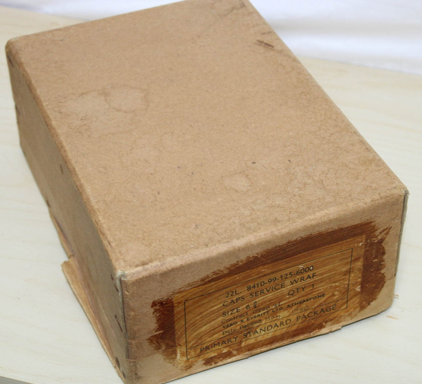 1980 WRAF hat - unused in original box