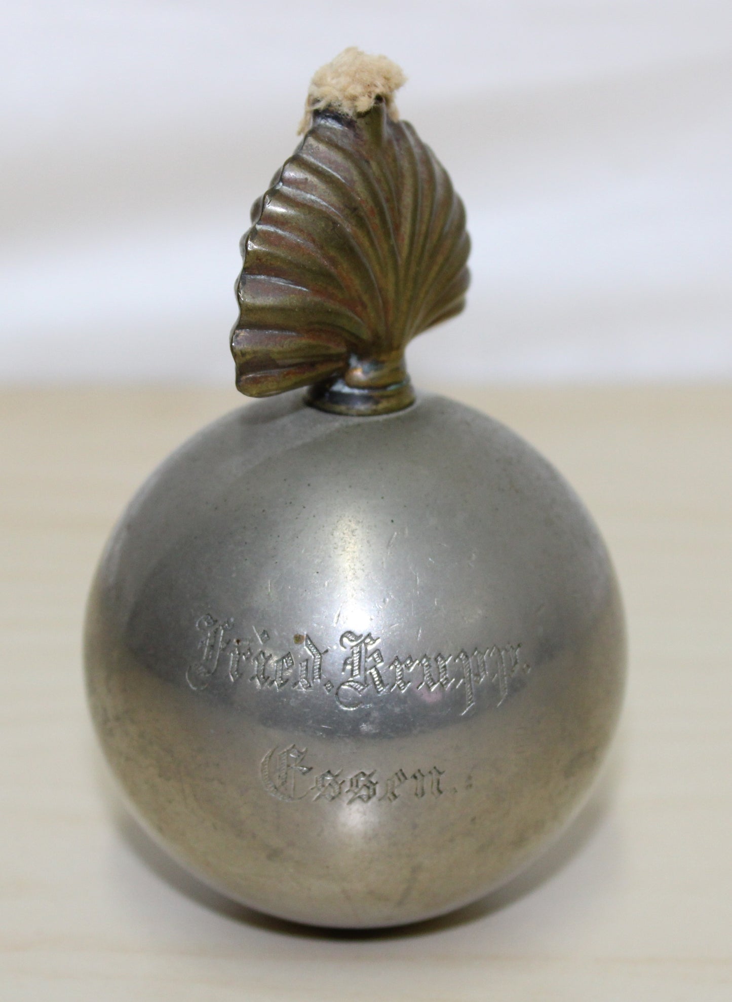 Fried Krupp Essen. Grenade table lighter