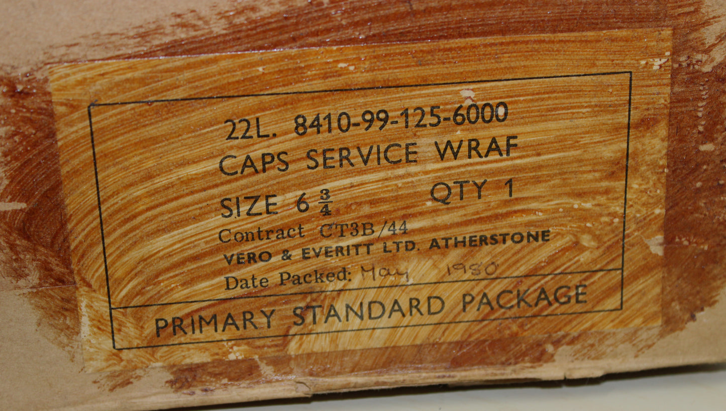 1980 WRAF hat - unused in original box