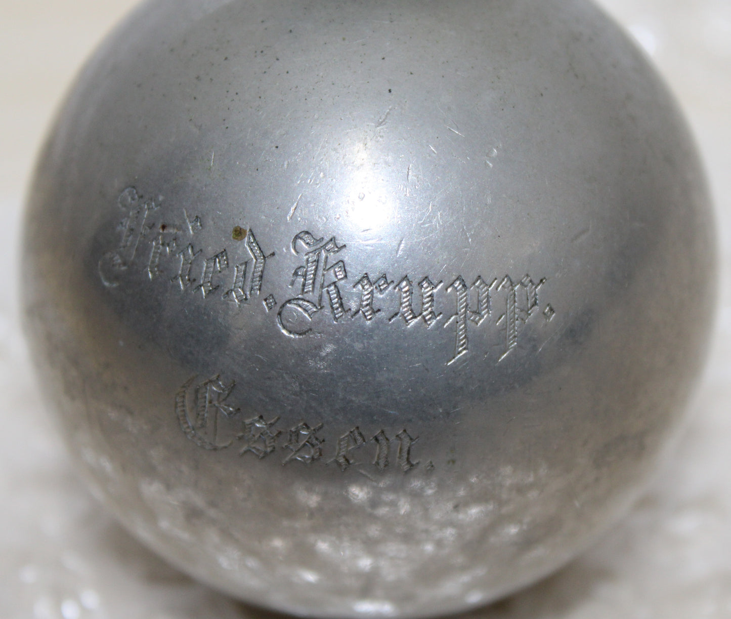 Fried Krupp Essen. Grenade table lighter