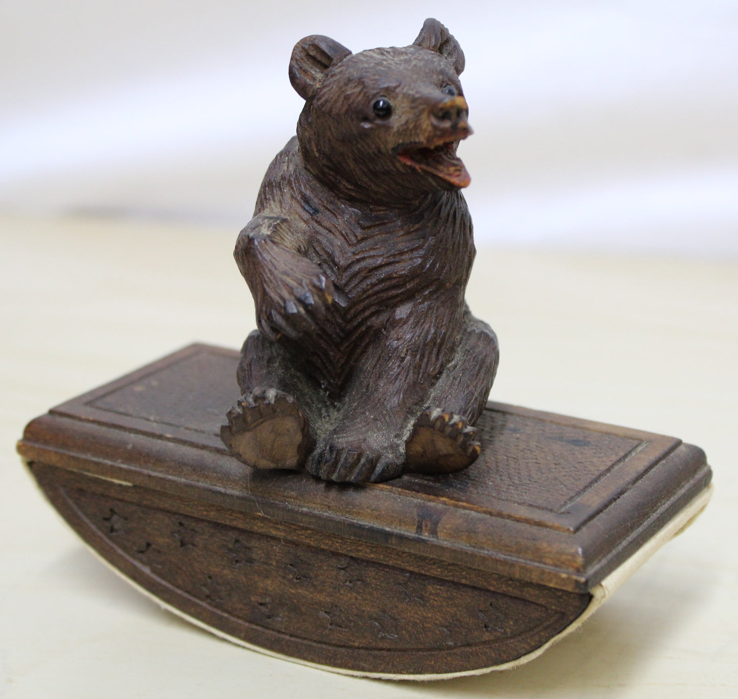 Black Forest Bear desk ink blotter