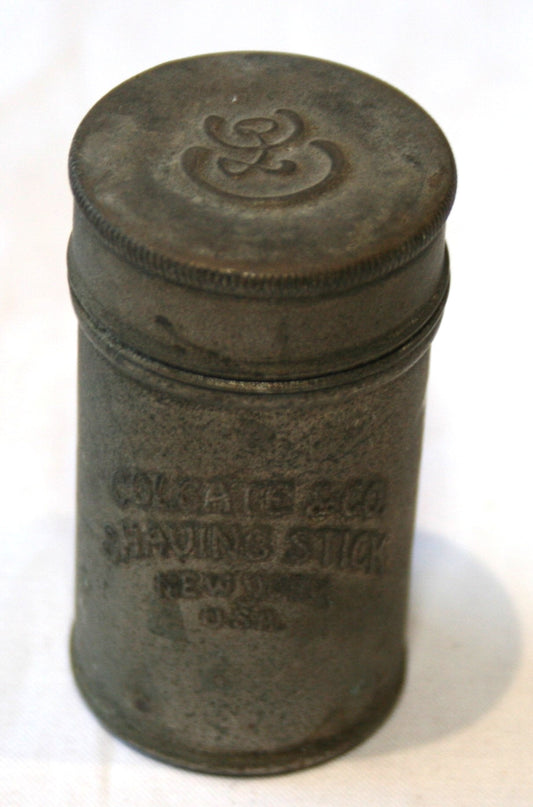 1910-1920 Colgate shaving stick tin
