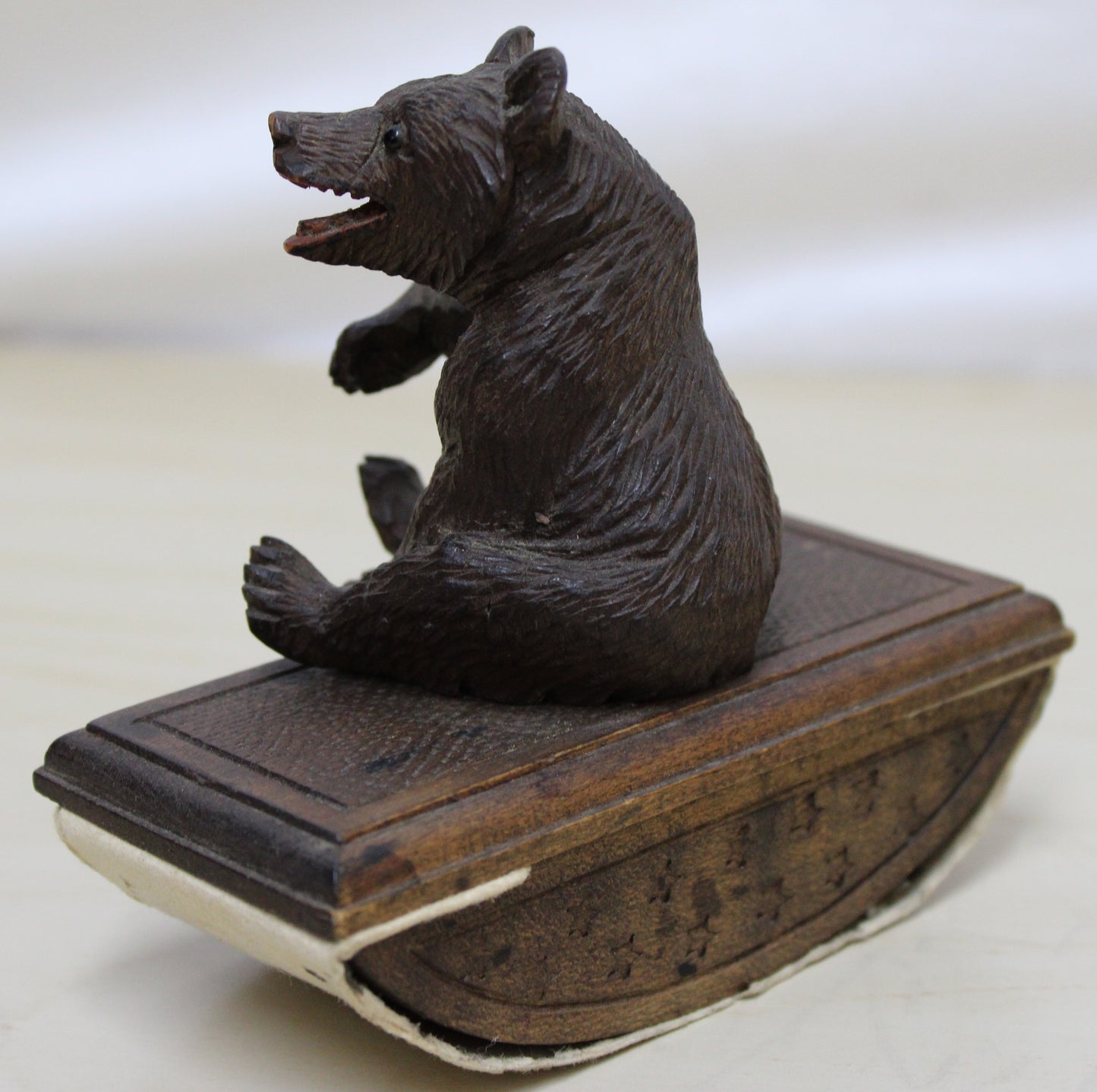 Black Forest Bear desk ink blotter