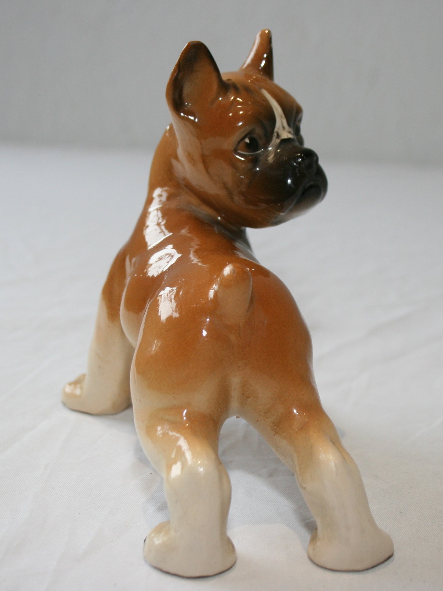 Vintage German ceramic Bull dog