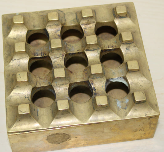 Brass Ashtray Ultima 9 Series by Bäckström & Ljungberg