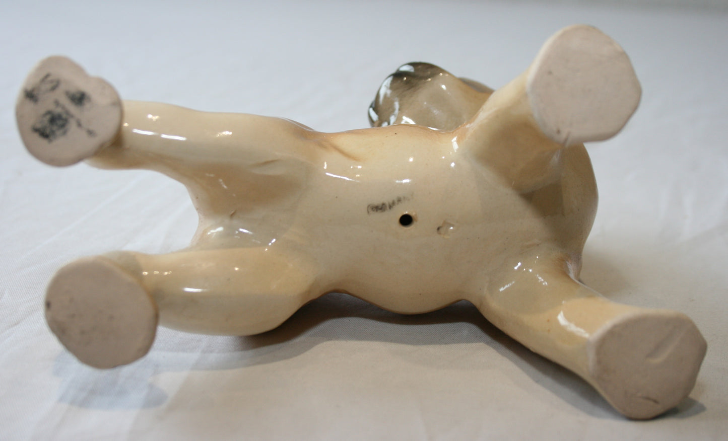Vintage German ceramic Bull dog