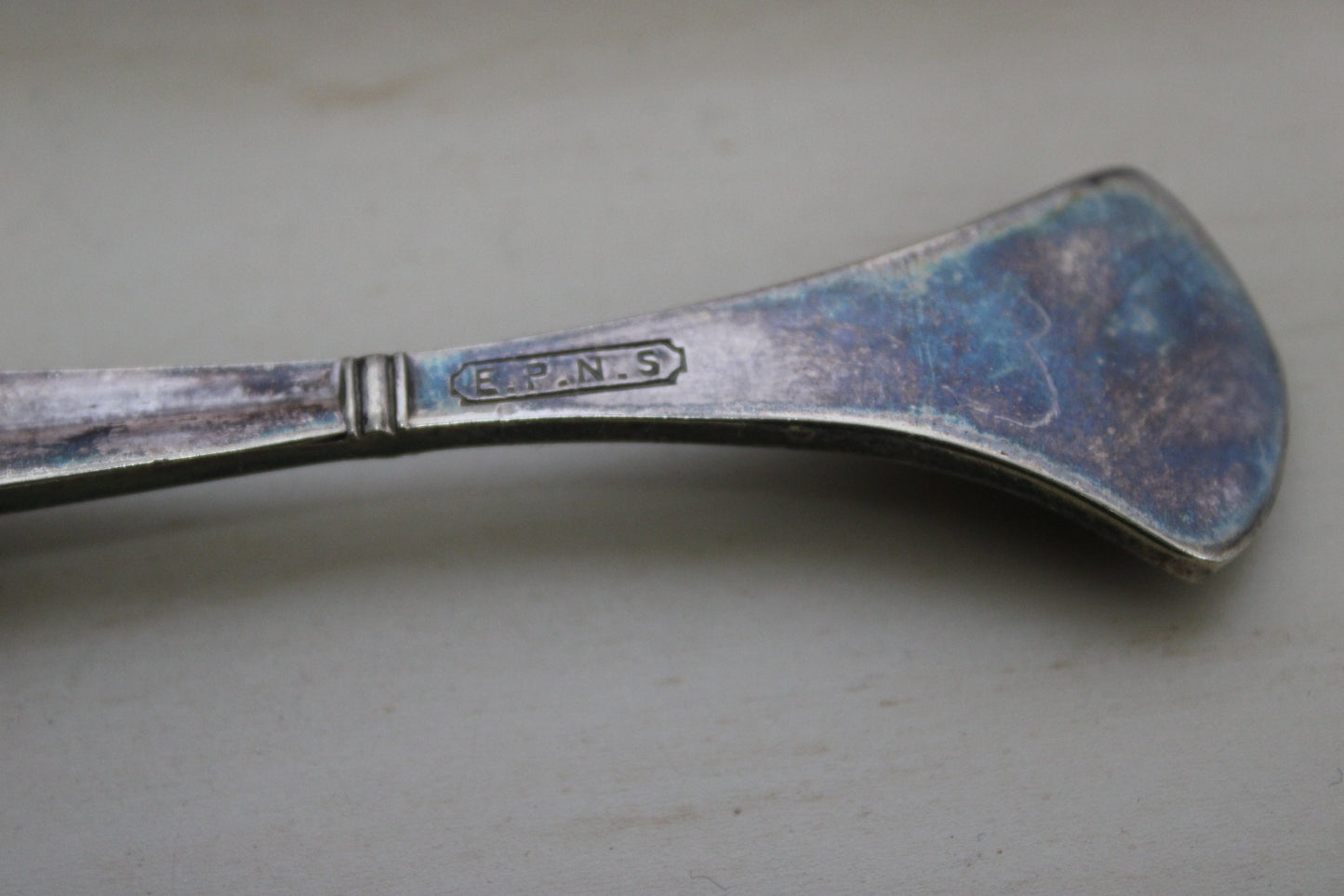 Art Deco James Walker silver plated boxed dessert spoon set