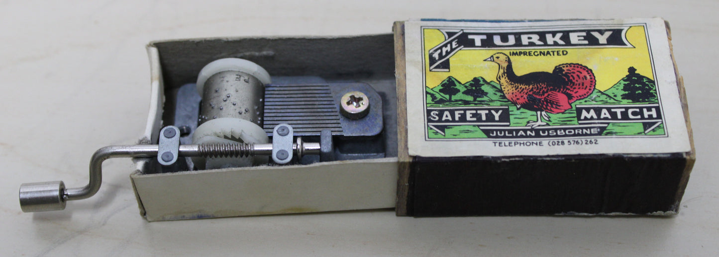 Turkey matchbox musical box