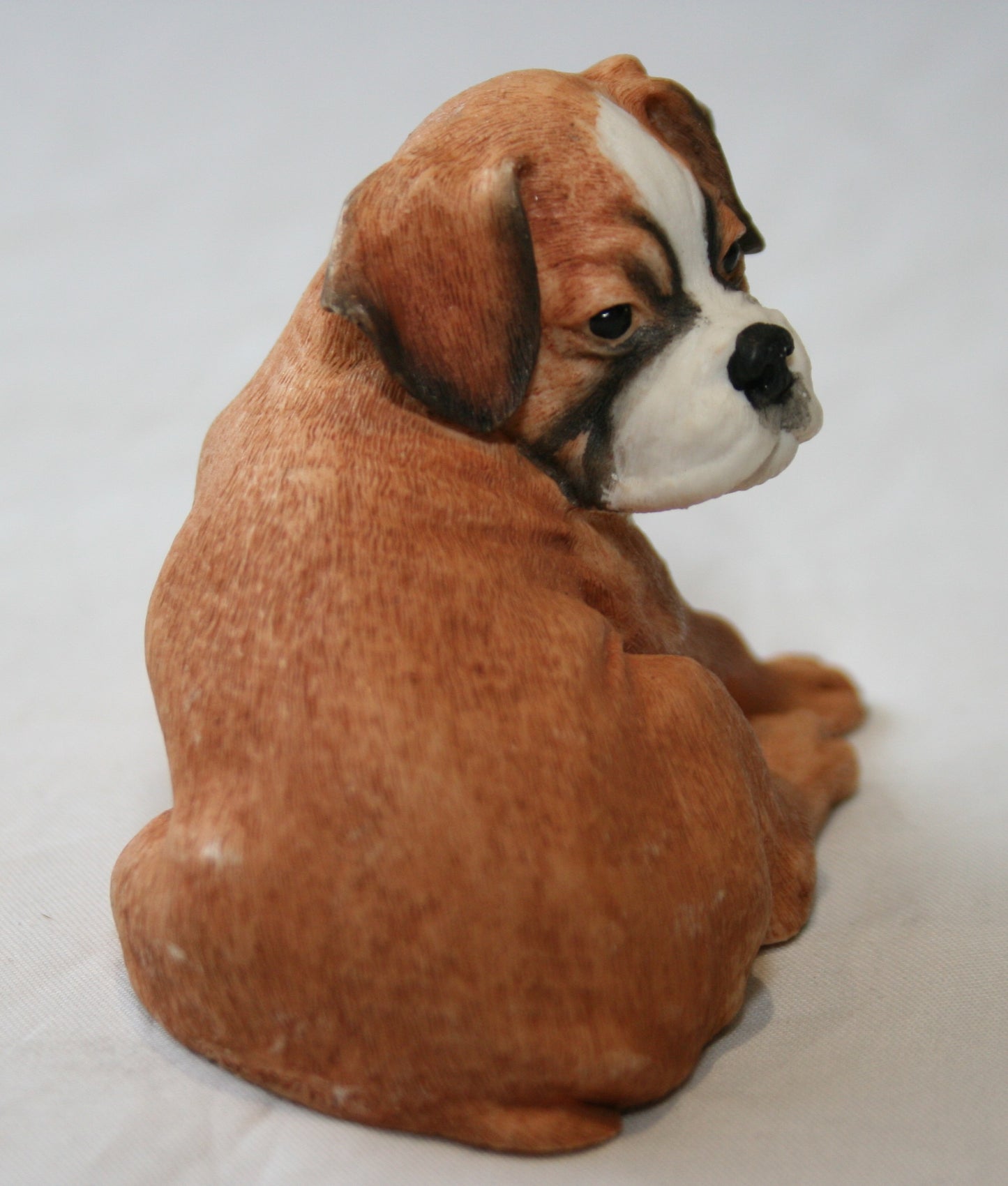 Border Fine Arts boxer dog puppy figure