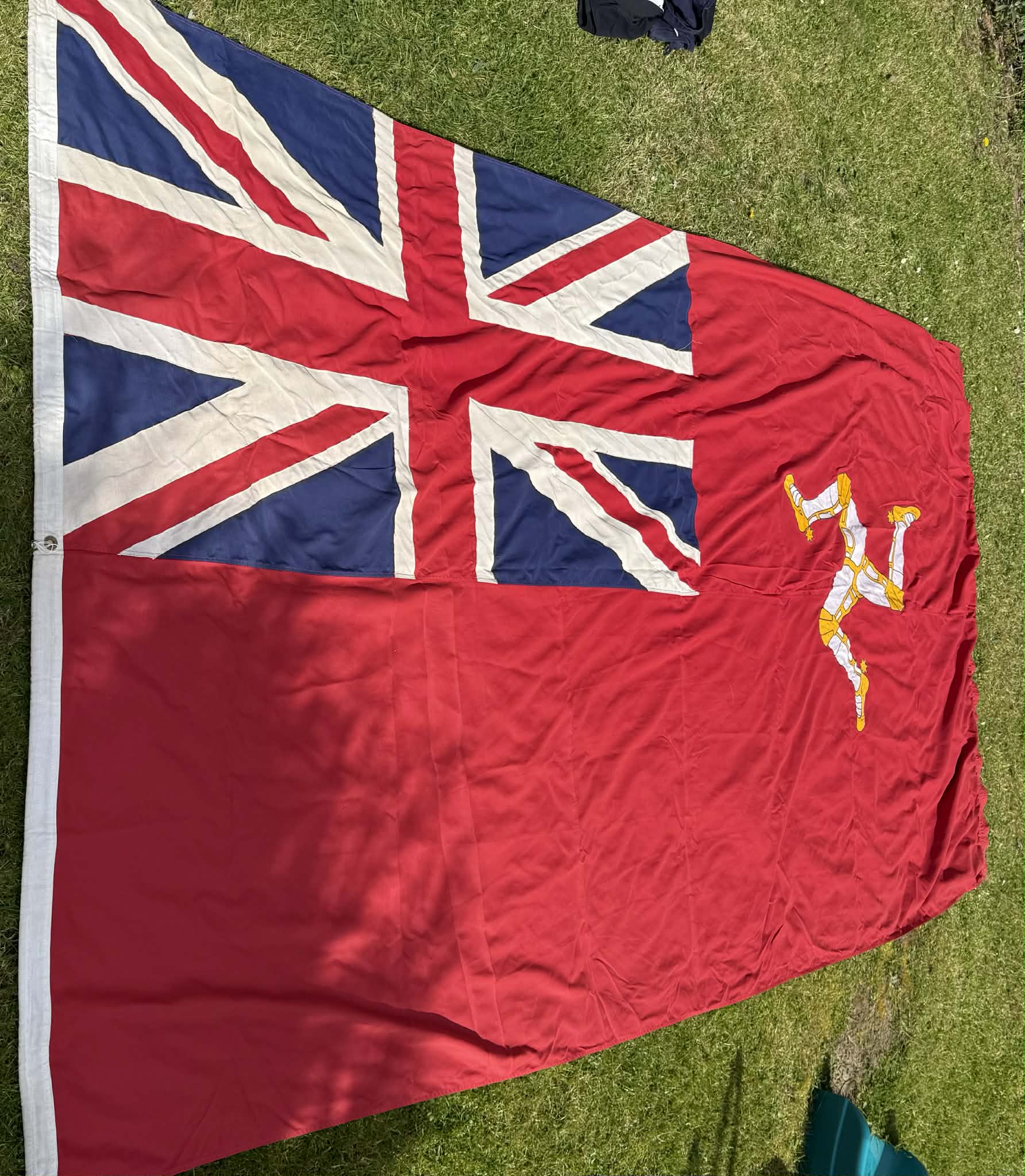 Large Manx / Isle of Man Red Ensign flag - 3.5m x 2m – P&T Curios