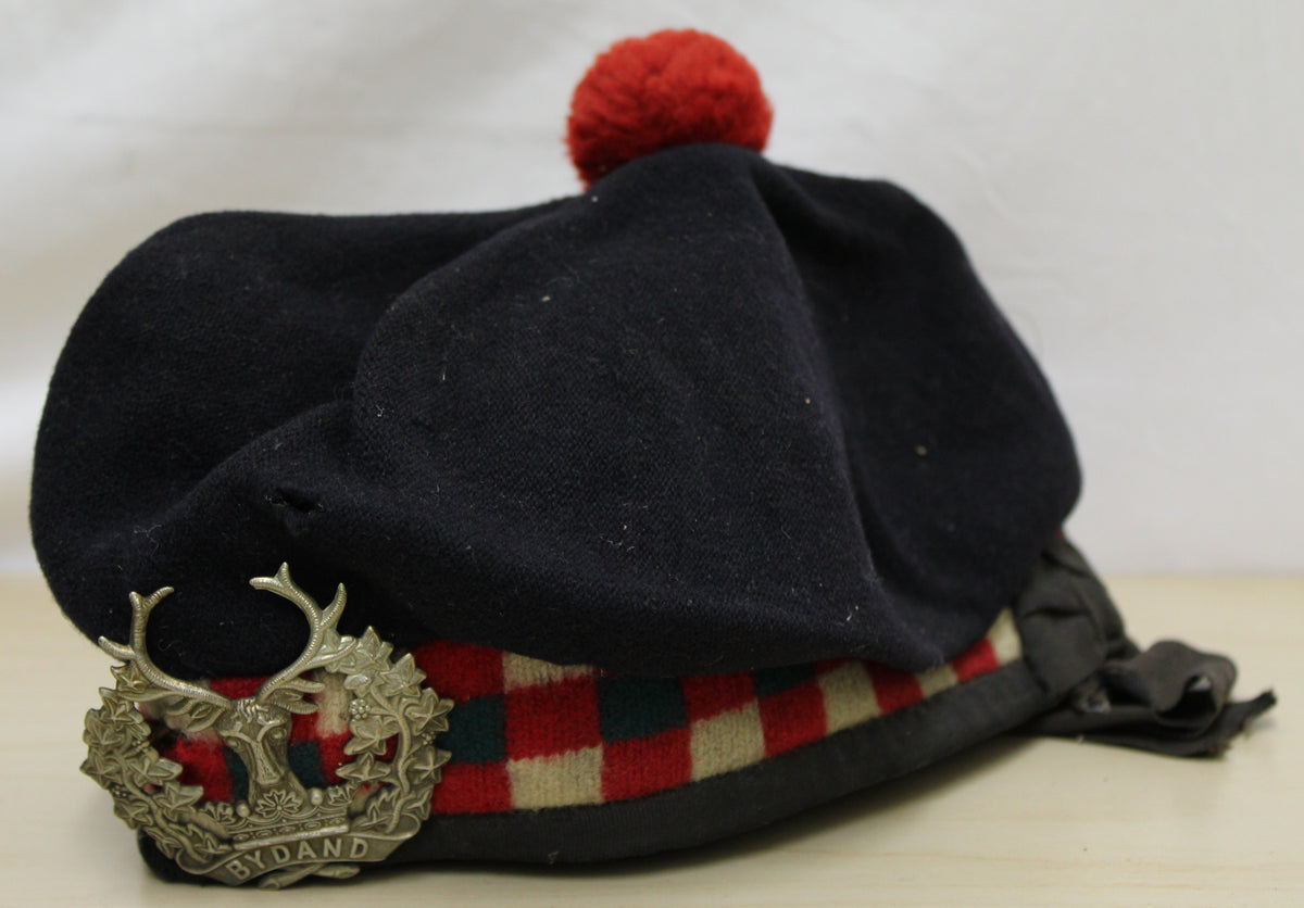 Vintage Gordon Highlanders Glengarry hat