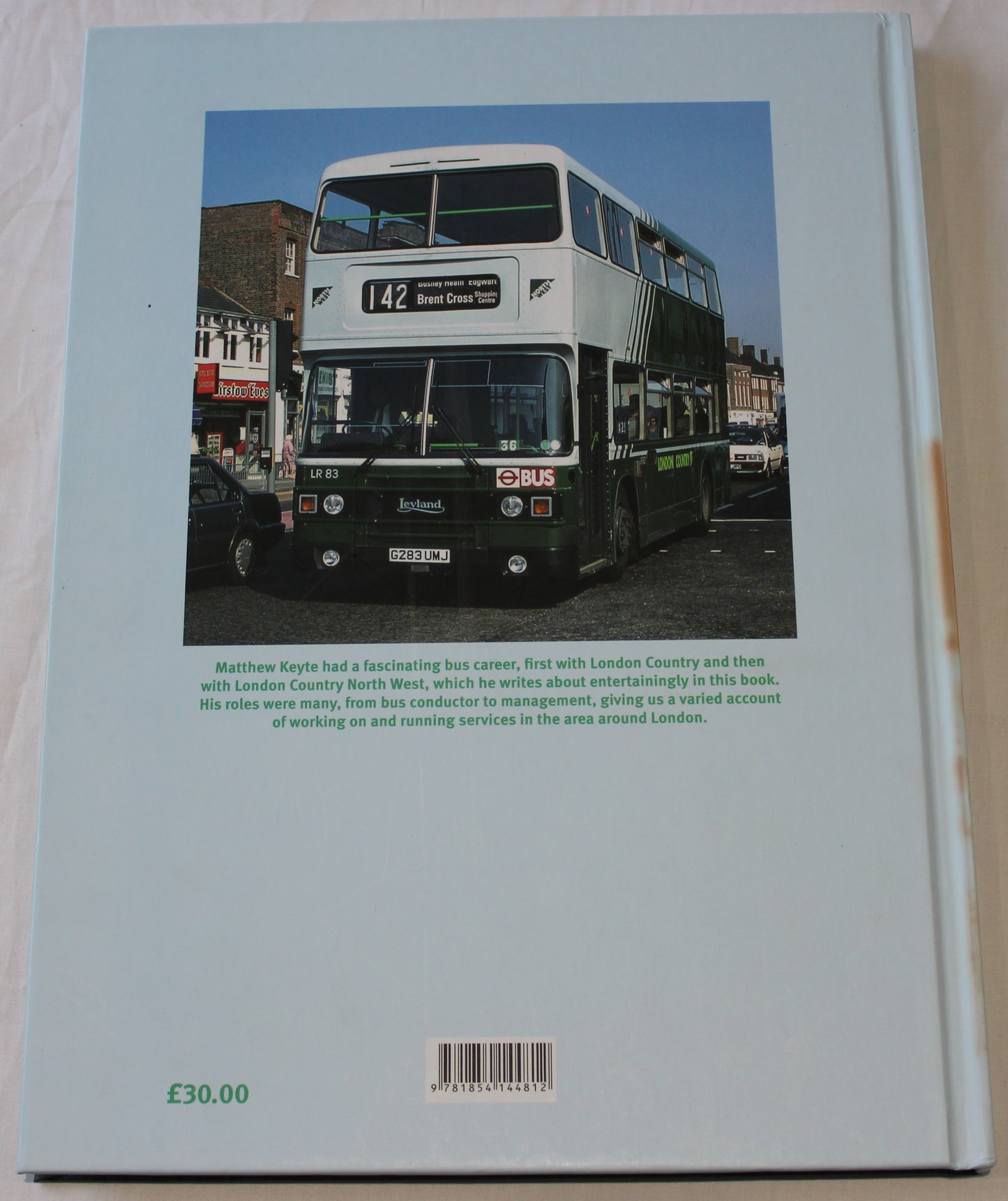 A London Country Busman, 1975-1990 hardback book