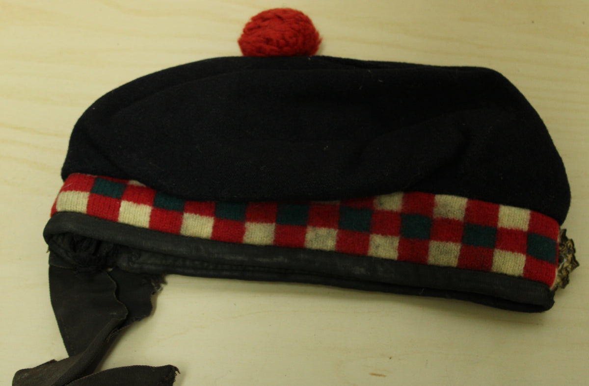 Vintage Gordon Highlanders Glengarry hat