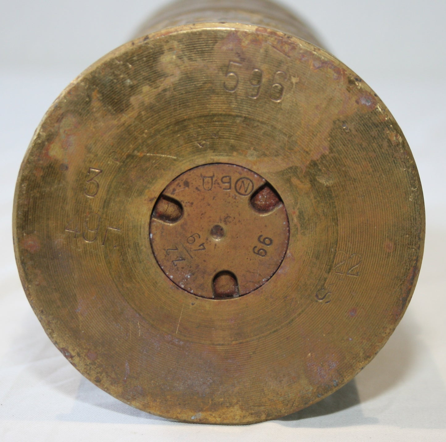 Single 3 inch shell case with middle eastern decoration