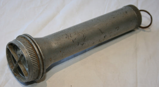 Vintage aluminium miners torch