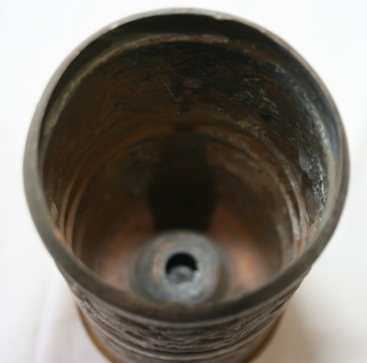 Single 3 inch shell case with middle eastern decoration