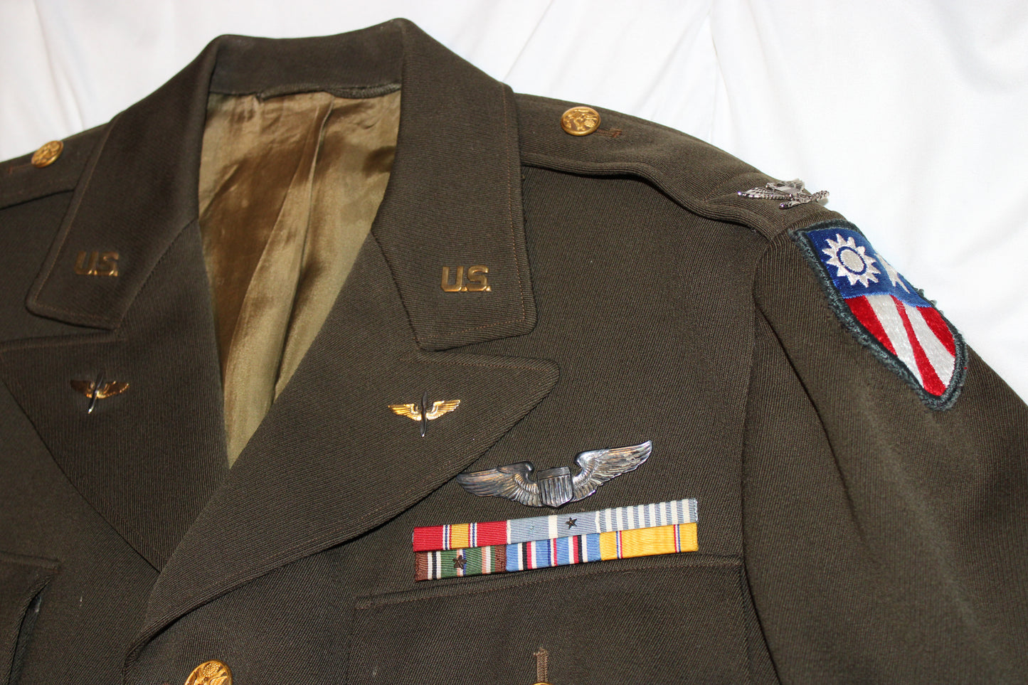 WWII US Army Air Force Officers tunic - dated 1944