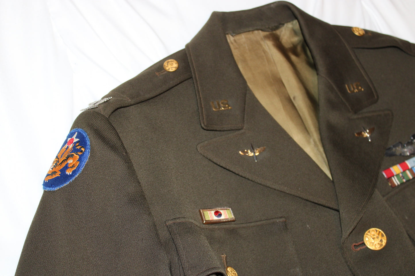 WWII US Army Air Force Officers tunic - dated 1944