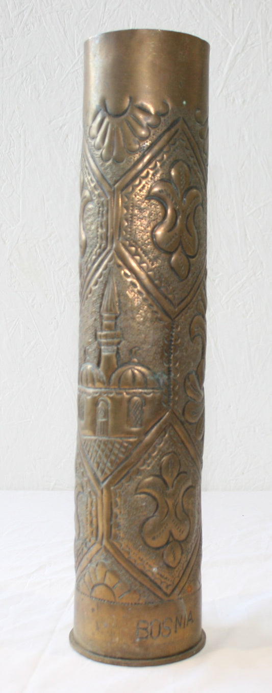 Single 3 inch shell case with mosque decoration
