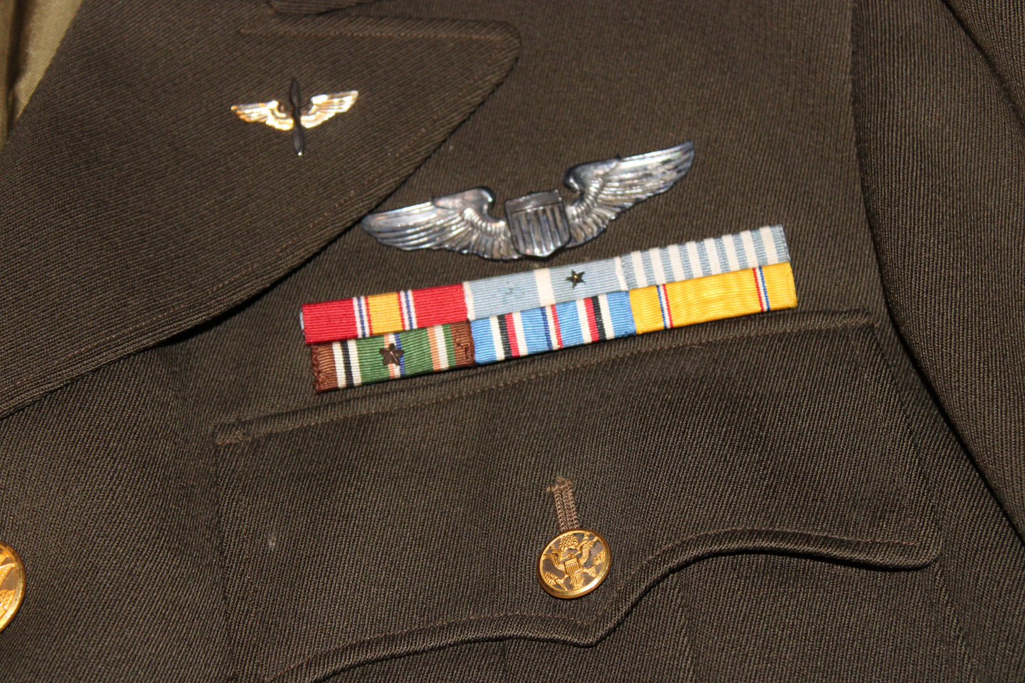 WWII US Army Air Force Officers tunic - dated 1944
