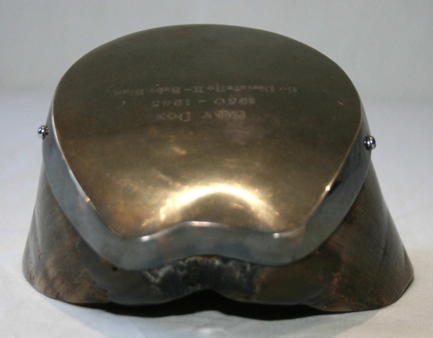 Commemorative horses hoof - Baby Don