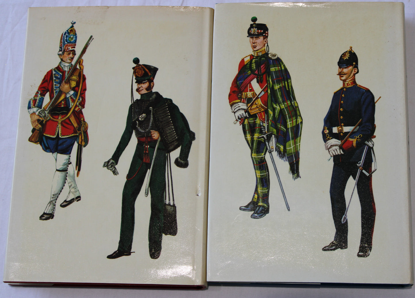 Infantry Uniforms 1742-1855 and Infantry Uniforms 1855-1939 books