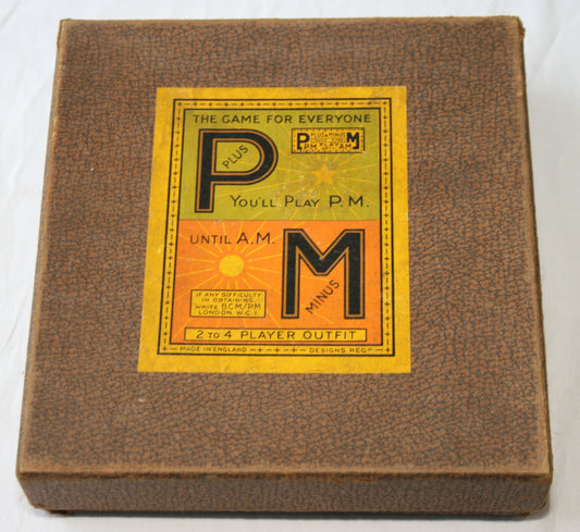 1930s Plus Minus game