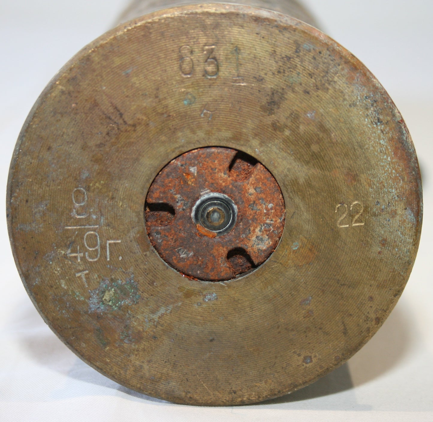 Single 3 inch shell case with mosque decoration