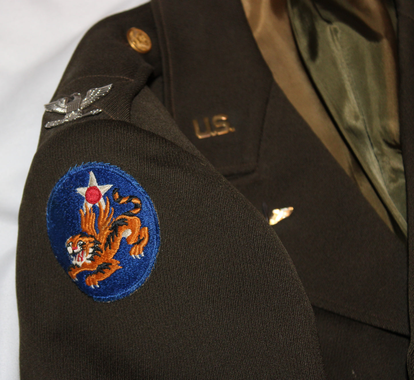 WWII US Army Air Force Officers tunic - dated 1944