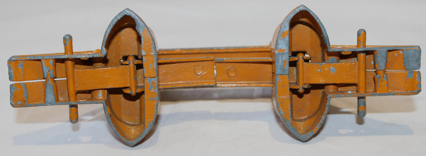 Vintage playworn diecast Tower Bridge model by Eebee Toys