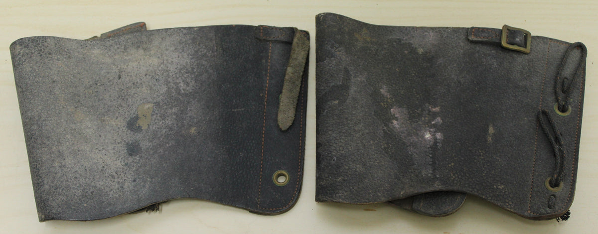 Pair of WWII 1942 leather gaitors
