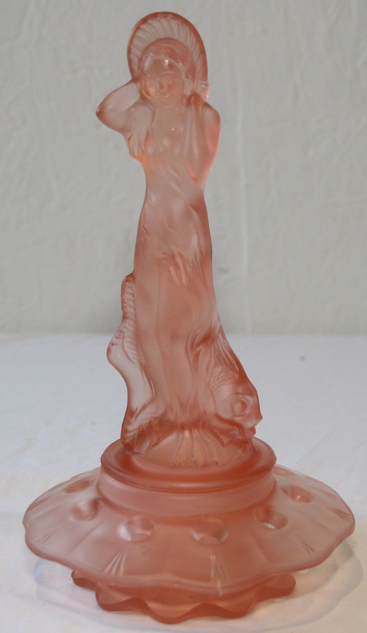 1930s Walther and Sohne Art Deco Arabella glass figure