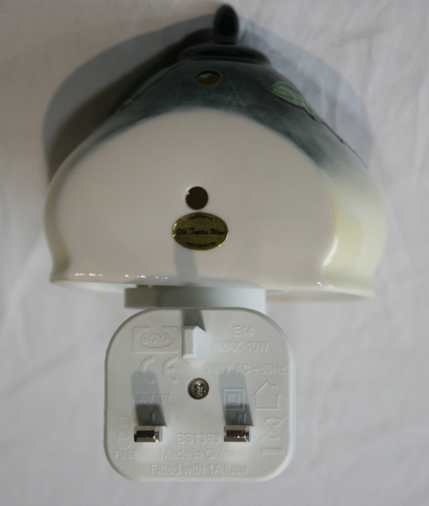 Old Tupton  Ware ceramic nightlight