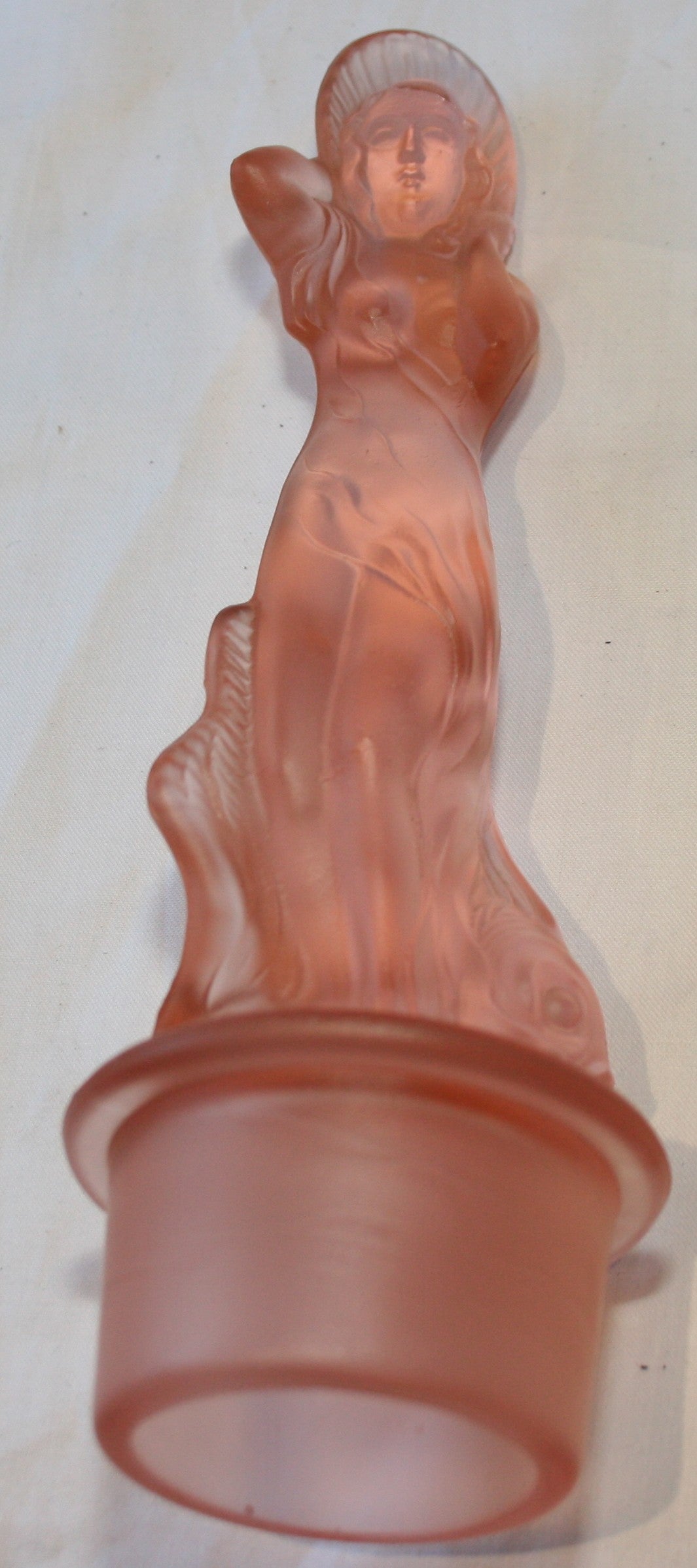 1930s Walther and Sohne Art Deco Arabella glass figure