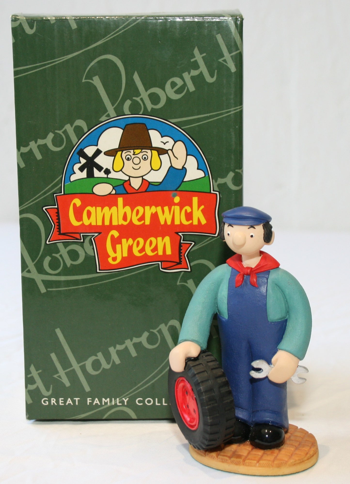 Robert Harrop Camberwick Green Collection CG55 Mr Crockett (Car Mechanic) figure