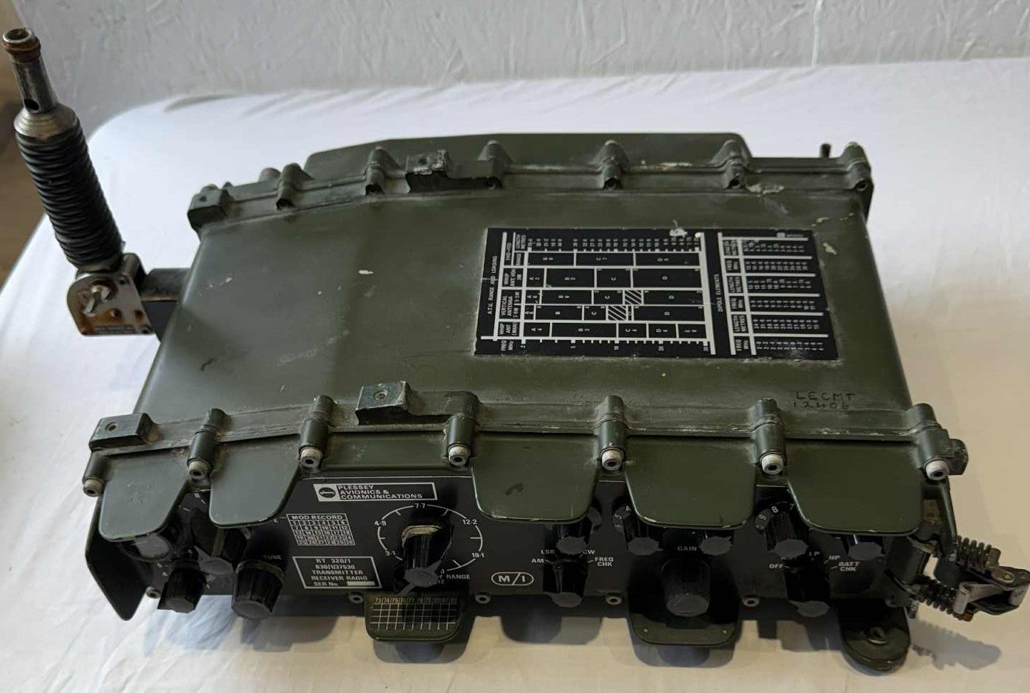 Rare prototype / pre-production / test model RT 320/1 Clansman Plessey radio