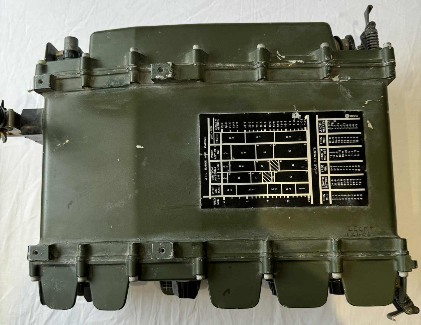 Rare prototype / pre-production / test model RT 320/1 Clansman Plessey radio