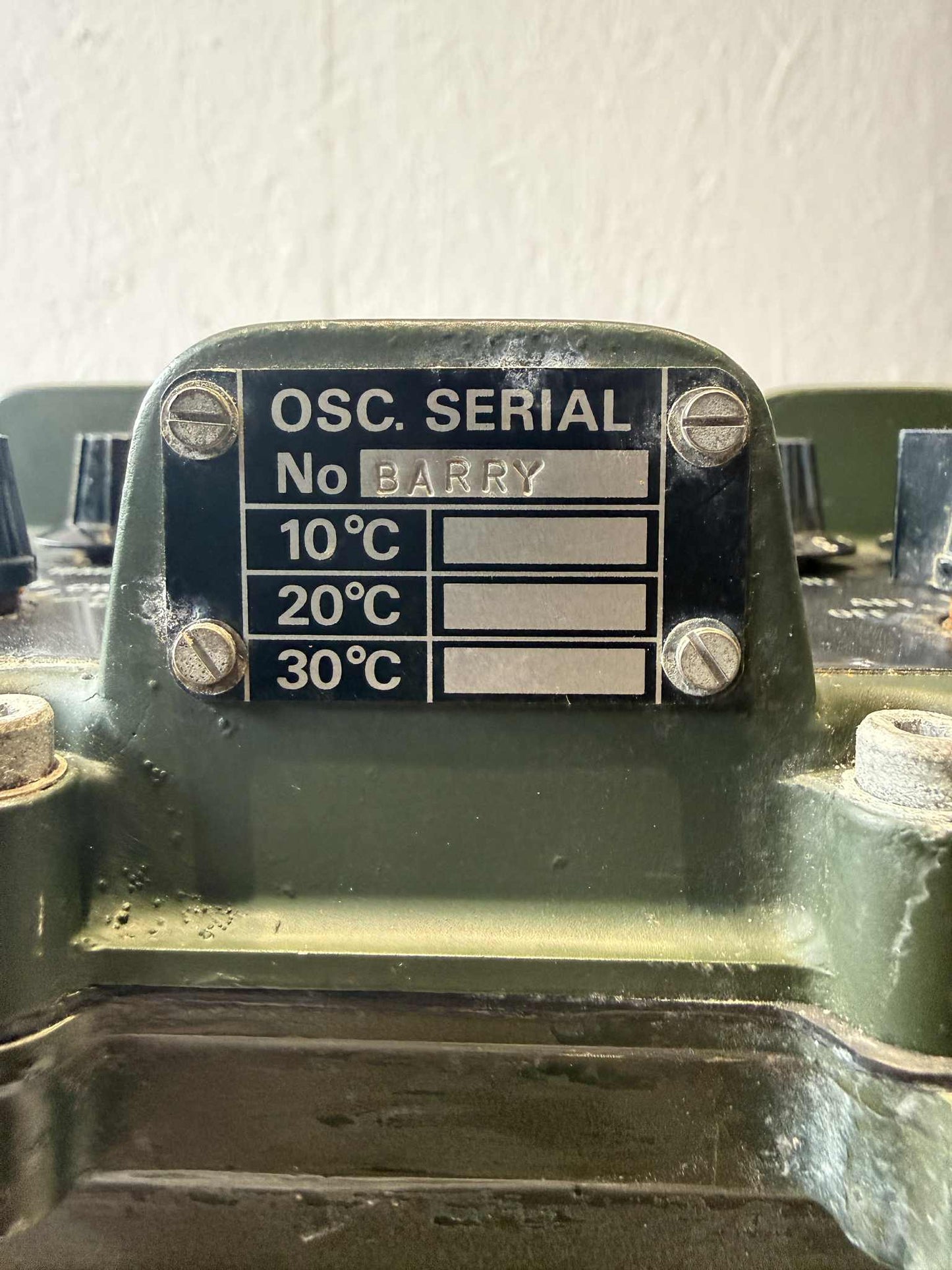 Rare prototype / pre-production / test model RT 320/1 Clansman Plessey radio