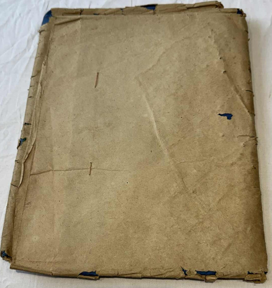 2 x WW1 era embroidered silk sweetheart wall hangings